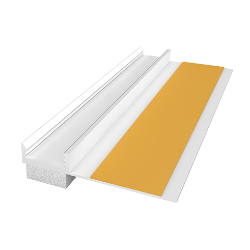 Ejot PVC deformacinis profilis APP 09/01 (108, plotis 9mm) 2,4m